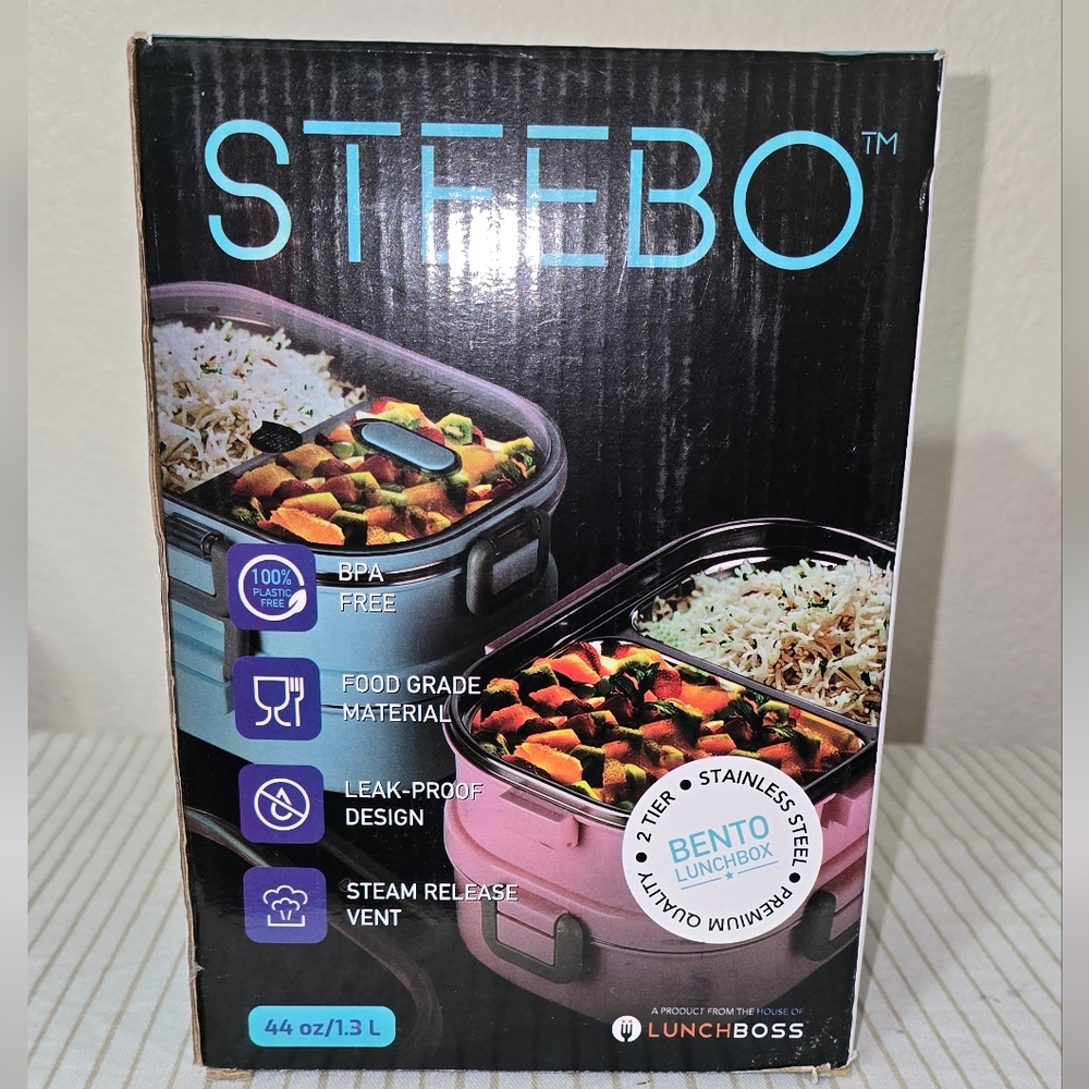 LunchBoss Stainless Steel Bento Lunchbox